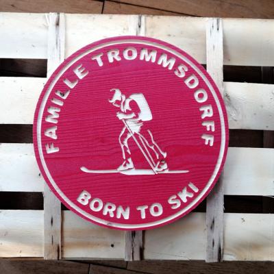 Balise Famille Born To Ski